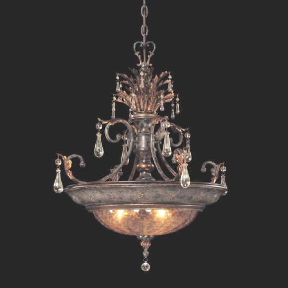 C176-N6077-194 By Metro Lighting-Sanguesa Collection Sanguesa Patina Finish Pendant