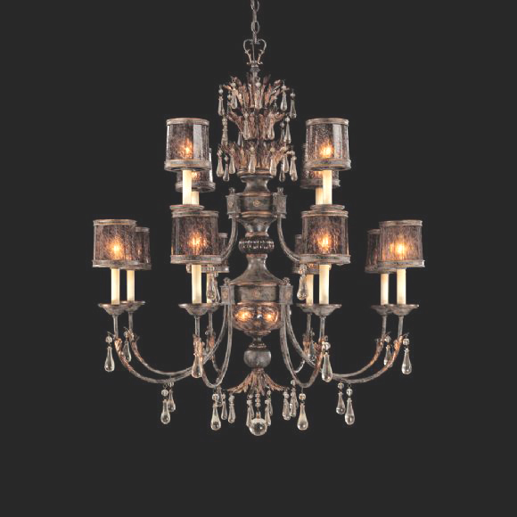 C176-N6079-194 By Metro Lighting-Sanguesa Collection Sanguesa Patina Finish Chandelier