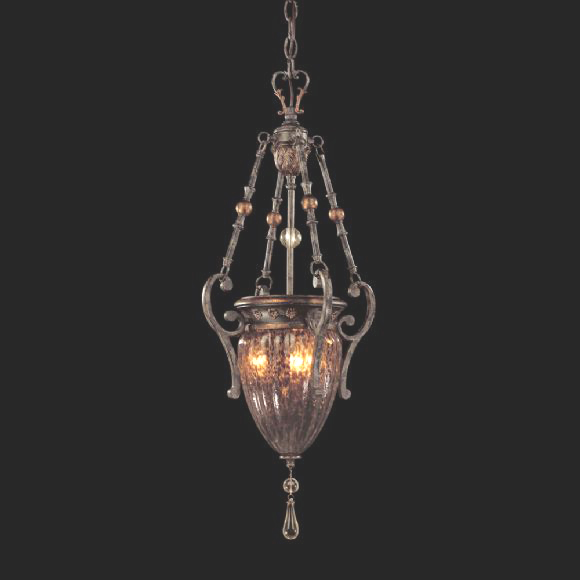 C176-N6083-194 By Metro Lighting-Sanguesa Collection Sanguesa Patina Finish Foyer Pendant