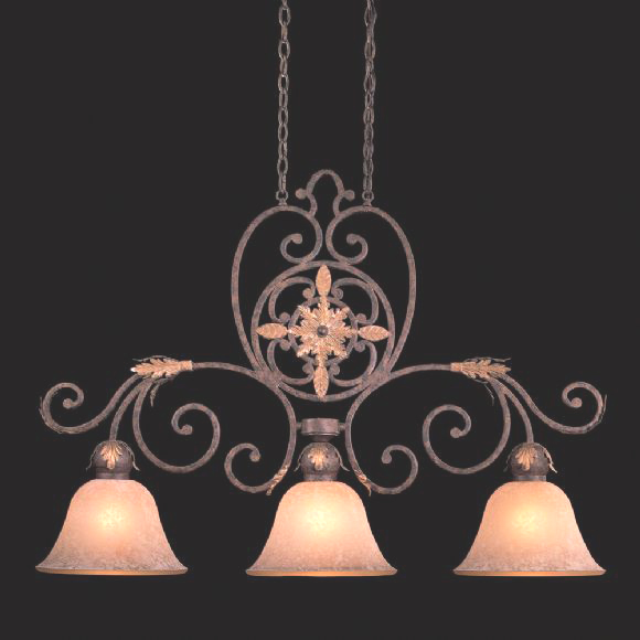 C176-N6233-355 By Metro Lighting-Golden Bronze Finish Island Light