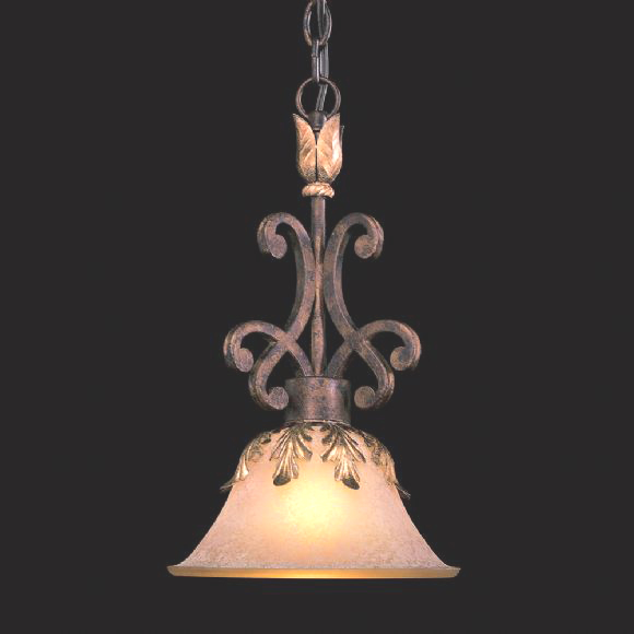 C176-N6240-355 By Metro Lighting-Golden Bronze Finish Pendant