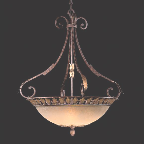 C176-N6242-355 By Metro Lighting-Golden Bronze Finish Pendant