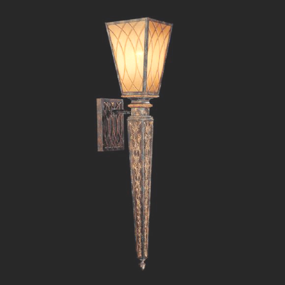 C176-N6490-270 By Metro Lighting-Terraza Villa Patina with Gold Leaf Accents Finish Wall Sconce