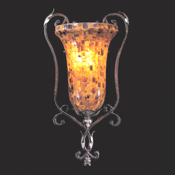 C176-N6511-468 By Metro Lighting-Cattera Bronze Finish Wall Sconce