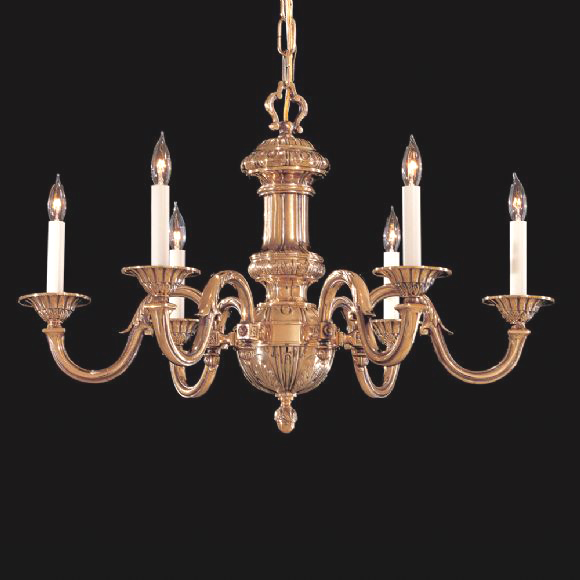 C176-N700206 By Metro Lighting-Antique Classic Brass Finish CHANDELIERS