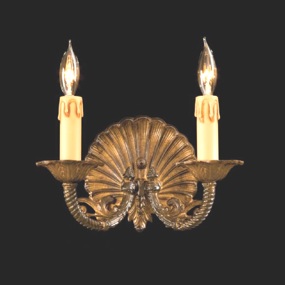 C176-N9805-OXB By Metro Lighting-Metropolitan Collection Antique Bronze Patina Finish Sconce