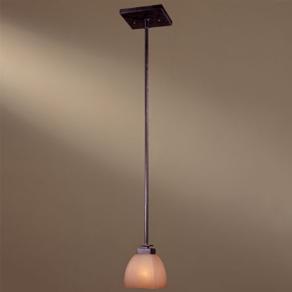 C177-1257-357 By Minka Lighting-Iron Oxide Finish Mini Pendant