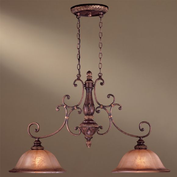 C177-1352-177 By Minka Lighting-Illuminati Bronze Finish Island Light
