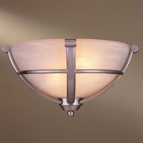 C177-1420-84-PL By Minka Lighting-Brushed Nickel Finish Wall Sconce