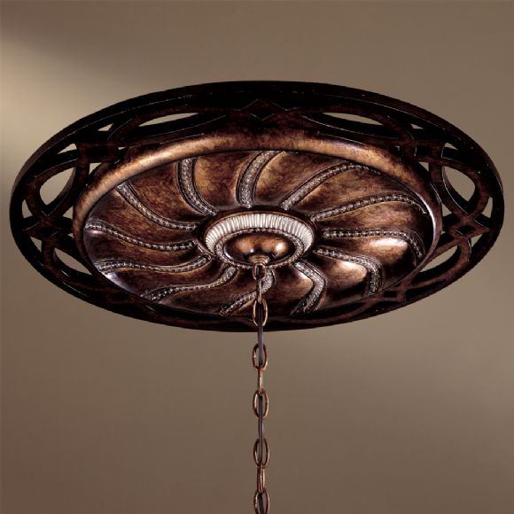 C177-1750-206 By Minka Lighting-Aston Court Bronze Finish Ceiling Medallion
