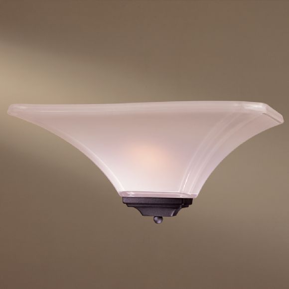 C177-1810-66 By Minka Lighting-Black Finish Wall Sconce