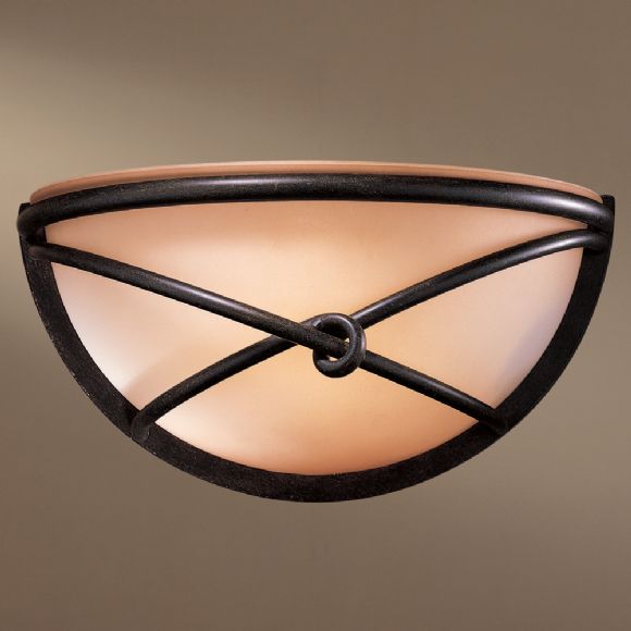 C177-1971-138 By Minka Lighting-Aspen Bronze Finish Wall Sconce