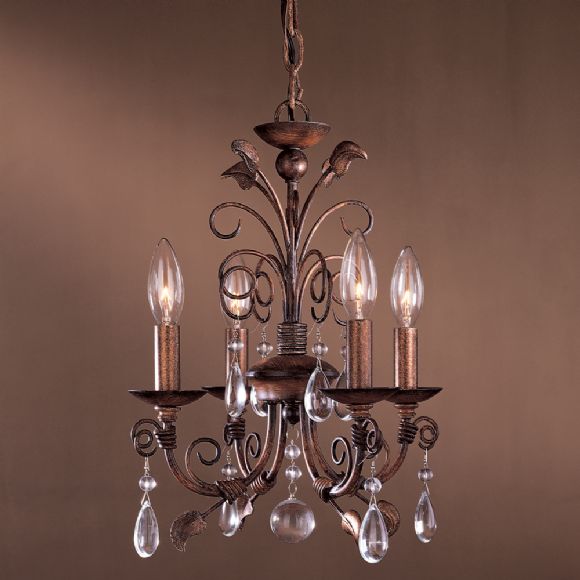 C177-3127-126 By Minka Lighting-Belcaro Walnut Finish Pendant