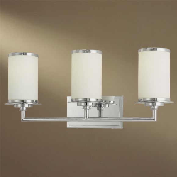 C177-3723-77-PL By Minka Lighting-Chrome Finish 3 Light Bath