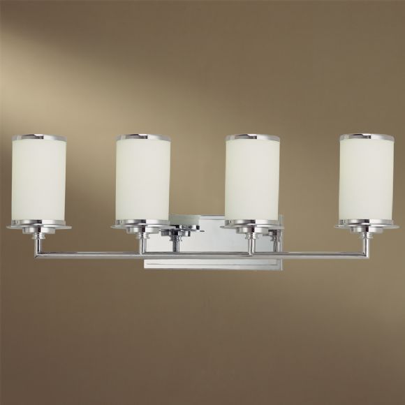 C177-3724-77-PL By Minka Lighting-Chrome Finish 4 Light Bath