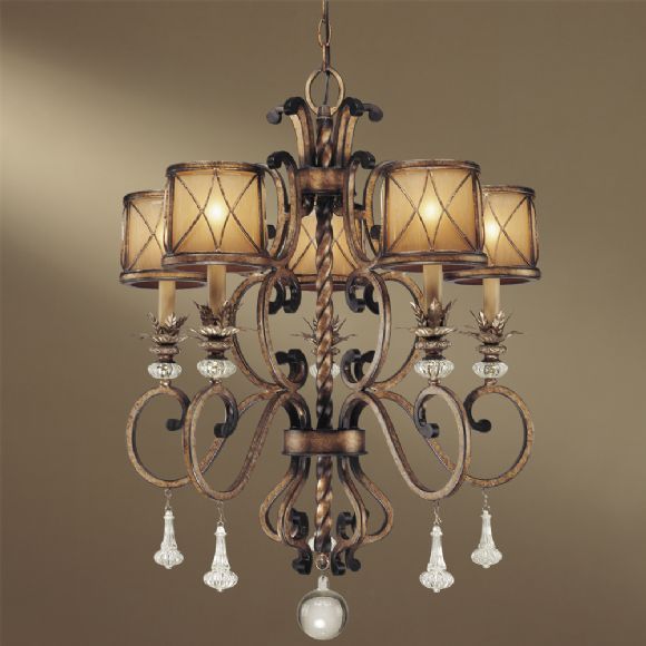 C177-4755-206 By Minka Lighting-Aston Court Bronze Finish Chandelier