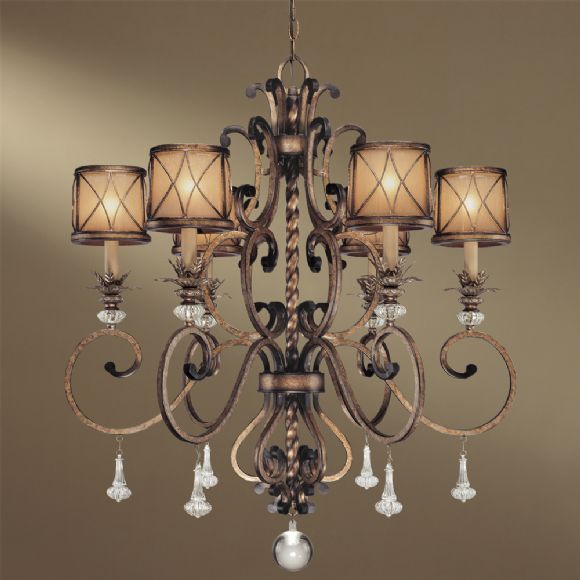 C177-4757-206 By Minka Lighting-Aston Court Bronze Finish Chandelier