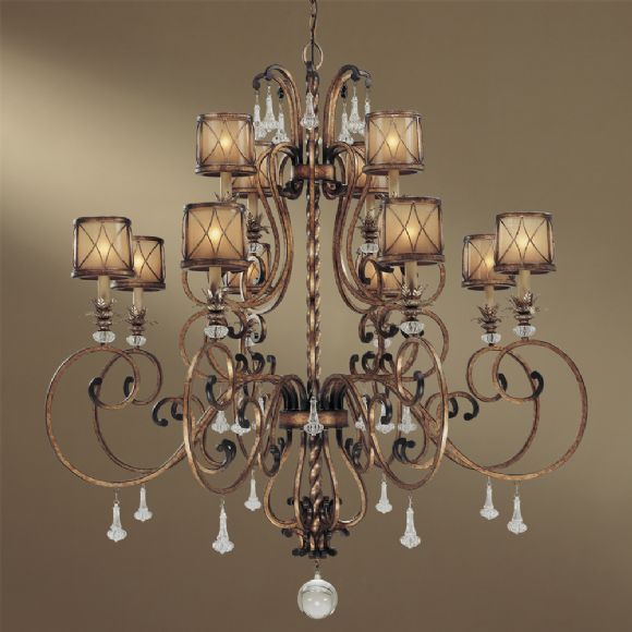 C177-4758-206 By Minka Lighting-Aston Court Bronze Finish Chandelier