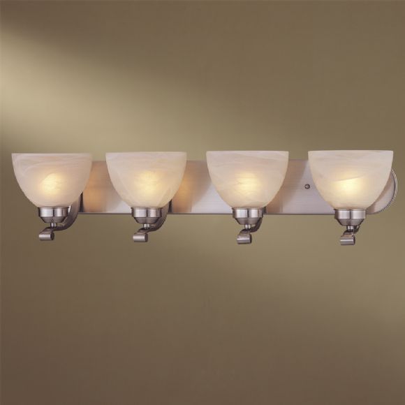 C177-5424-84 By Minka Lighting-Brushed Nickel Finish Wall Sconce