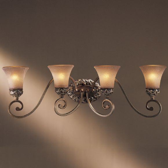 C177-5554-477 By Minka Lighting-The Romance Collection Florence Patina Finish Wall Sconce