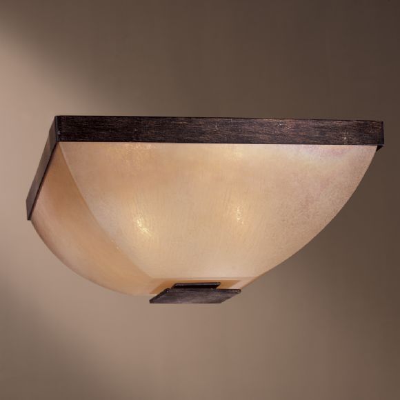 C177-6277-357 By Minka Lighting-Iron Oxide Finish Flush Mount