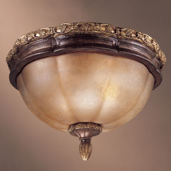 C177-6359-177 By Minka Lighting-Illuminati Bronze Finish Flush Mount
