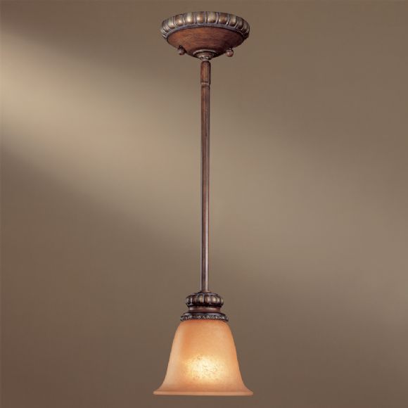 C177-950-126 By Minka Lighting-Belcaro Walnut Finish Mini Pendant