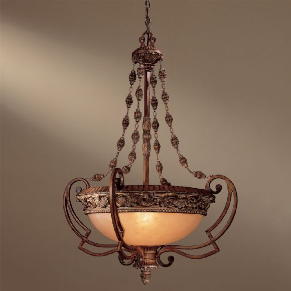C177-953-126 By Minka Lighting-Belcaro Walnut Finish Pendant