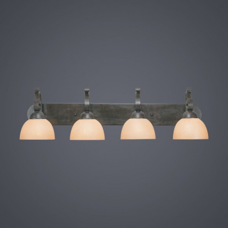 C186-14404-BST By Jeremiah Lighting-Brookfield Collection Brownstone Finish 4 Lt Vanity Finish-Bst 