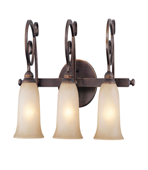 C186-21703-AGT By Jeremiah Lighting-Preston Place Collection Augustine Finish 3 Lt Vanity 