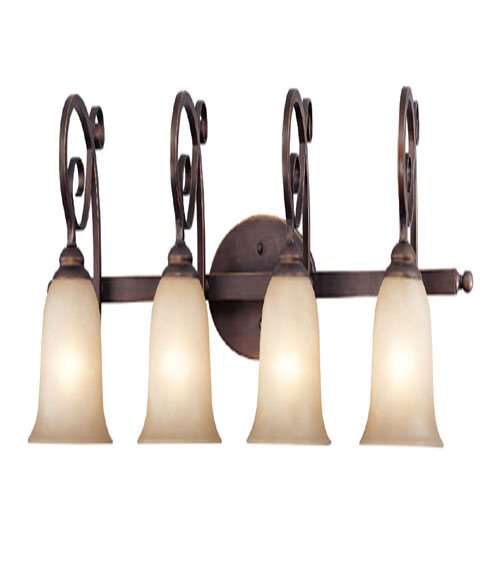 C186-21704-AGT By Jeremiah Lighting-Preston Place Collection Augustine Finish 4 Lt Vanity 