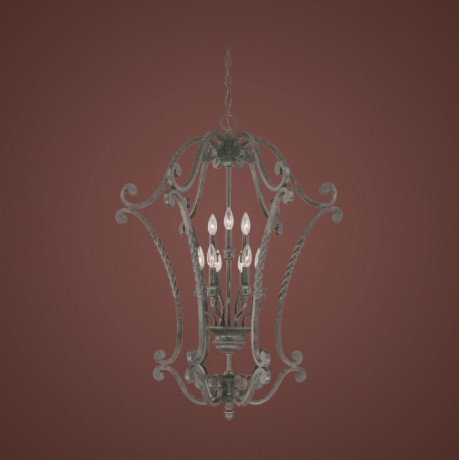 C186-22439-ET By Jeremiah Lighting-Sutherland Collection English Toffee Finish 9 Lt Cage 