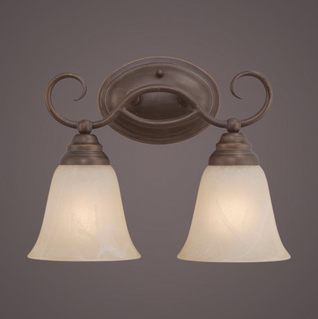 C186-25002-OB By Jeremiah Lighting-Cordova Collection Old Bronze Finish 2 Lt Vanity Ob 