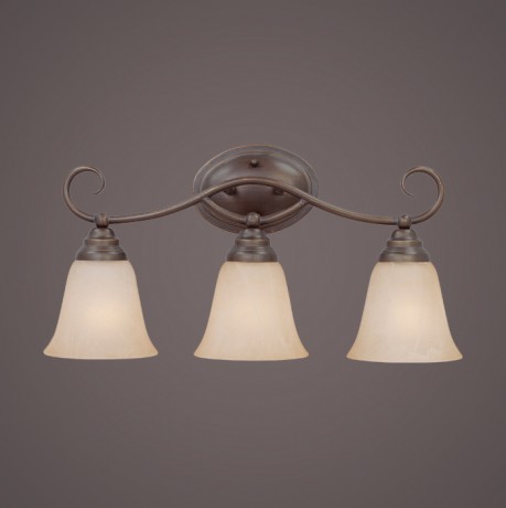 C186-25003-OB By Jeremiah Lighting-Cordova Collection Old Bronze Finish 3 Lt Vanity Ob 