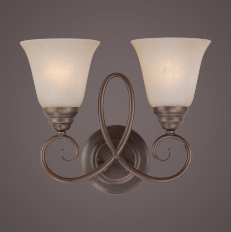 C186-25022-OB By Jeremiah Lighting-Cordova Collection Old Bronze Finish 2 Lt Wall Sconce Ob 