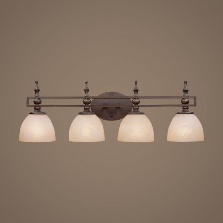 C186-25404-OB By Jeremiah Lighting-Seymour Collection Old Bronze Finish 4 Lt Vanity 