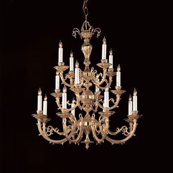 C193-490-OB By Crystorama Lighting-Etta Collection Olde Brass Finish Chandelier