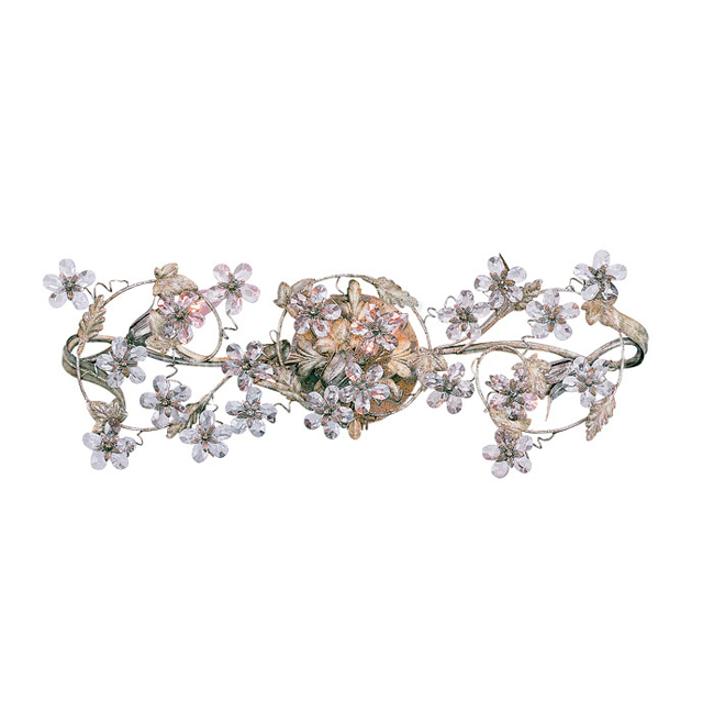 C193-5304-AW By Crystorama Lighting-Paris Flea Collection Antique White Finish Bath Bar