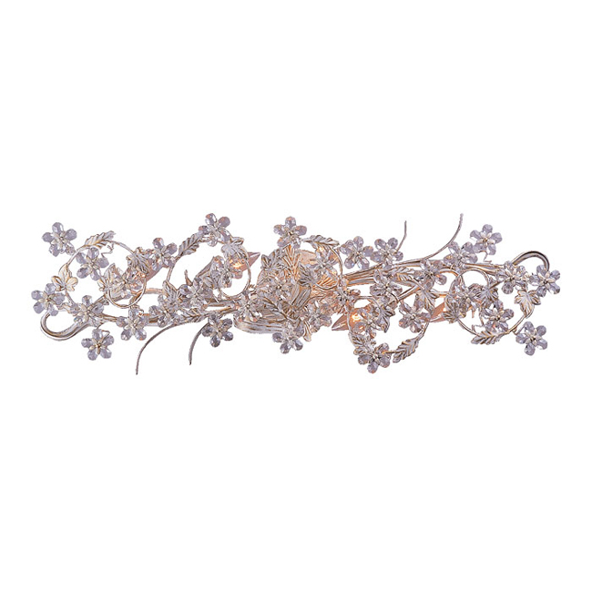 C193-5307-AW By Crystorama Lighting-Paris Flea Collection Antique White Finish Bath Bar
