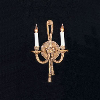 C193-650-OB By Crystorama Lighting-Cortland Collection Olde Brass Finish Wall Sconce