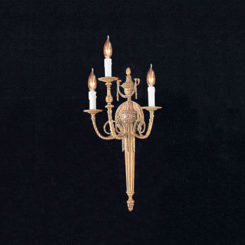 C193-663-MB By Crystorama Lighting-Cortland Collection Matte Brass Finish Wall Sconce