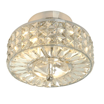 C193-809-CH-CL-MWP By Crystorama Lighting-Chelsea Collection Chrome Finish Chandelier