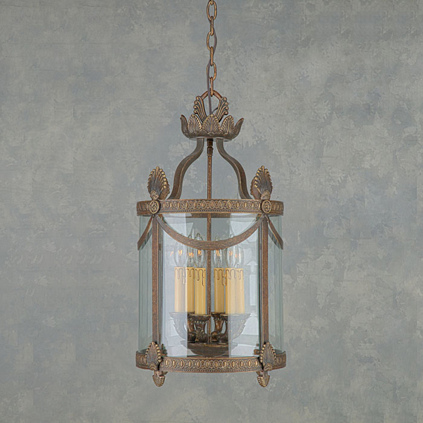 C193-9405-ES By Crystorama Lighting-Regal Collection Espresso Finish Lantern