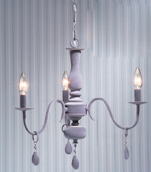 C195-HXX144 - By Laura Ashley Lighting - Rosetti collection Finish Rosetti Velvet Chandelier