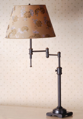 C195-TSST2669/SLB35116 - By Laura Ashley Lighting - State Street Collection Espresso Bronze Finish Swing Table Lamp Base
