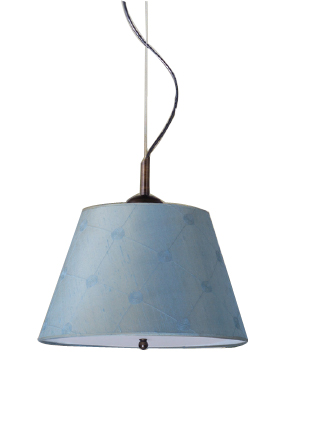 C195-XP5004/SLB36116P - By Laura Ashley Lighting - Cooper Collection Gold Laced Café Finish Cooper Pendant Kit
