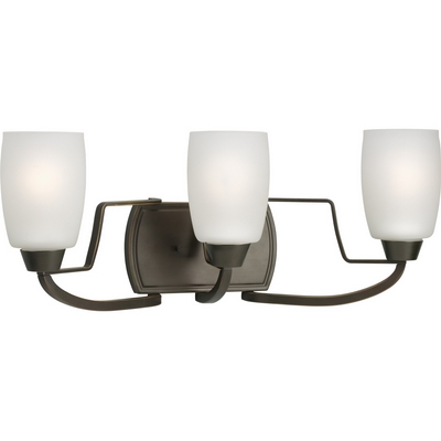 C197-P2796-20 By Progress Lighting-Westin Collection Antique Bronze Finish 3-Lt. Bath