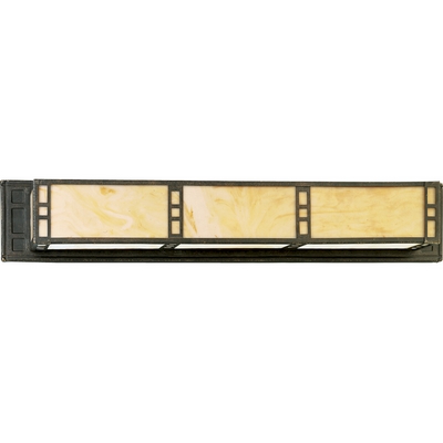 C197-P3003-46 By Progress Lighting-Arts and Crafts Collection Weathered Bronze Finish 3Lt-100W Med Bath