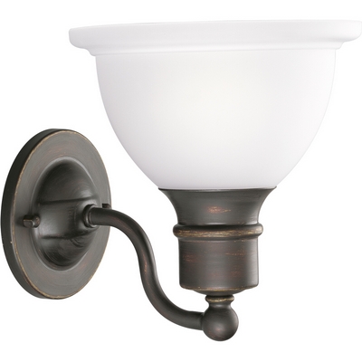 C197-P3161-20 By Progress Lighting-Madison Collection Antique Bronze Finish 1-100W Bath Bracket
