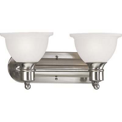 C197-P3162-09 By Progress Lighting-Madison Collection Brushed Nickel Finish 2-100W Bath Bracket